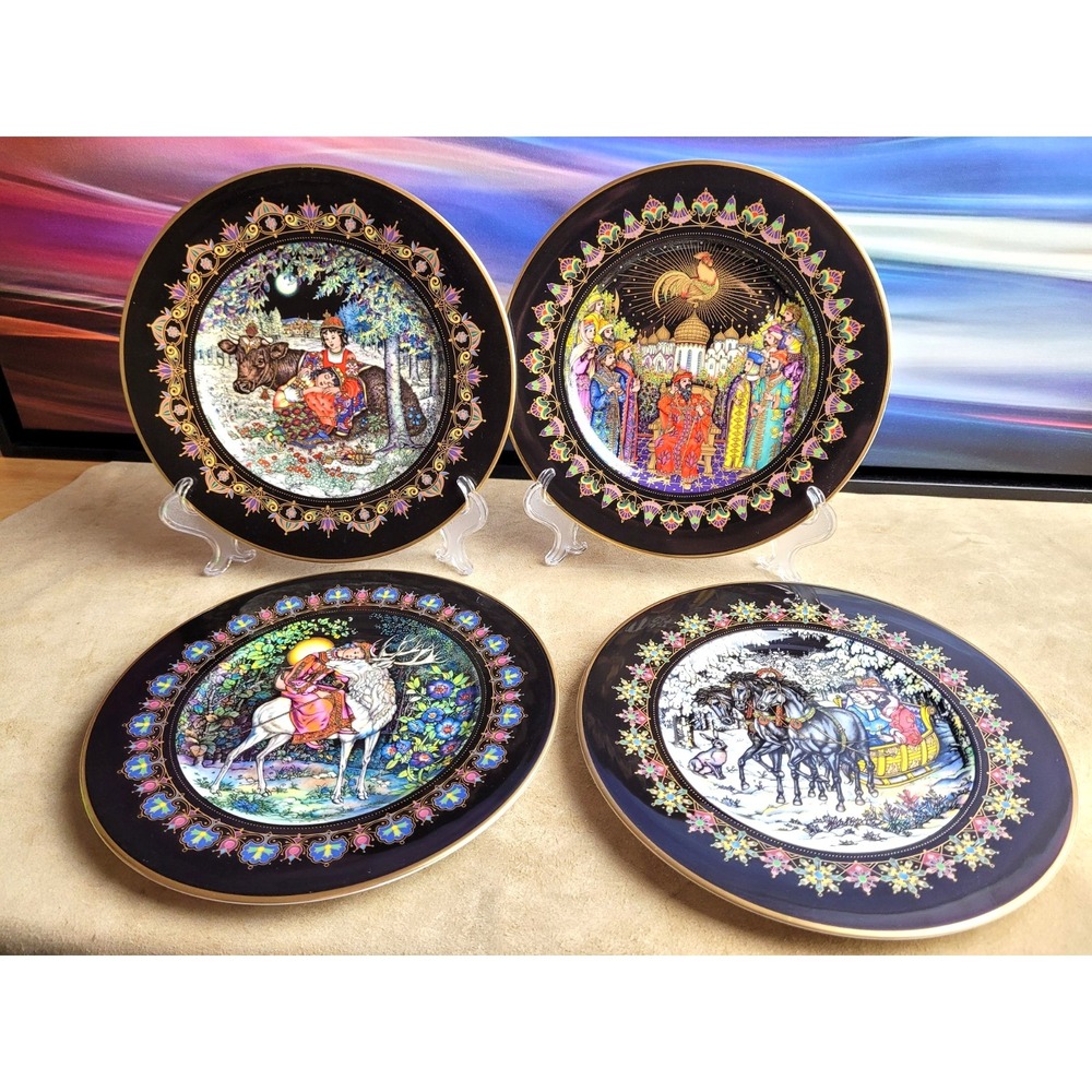 Heinrich Villeroy & Boch Magical Fairy Tales of Old Russia Collectible Plates